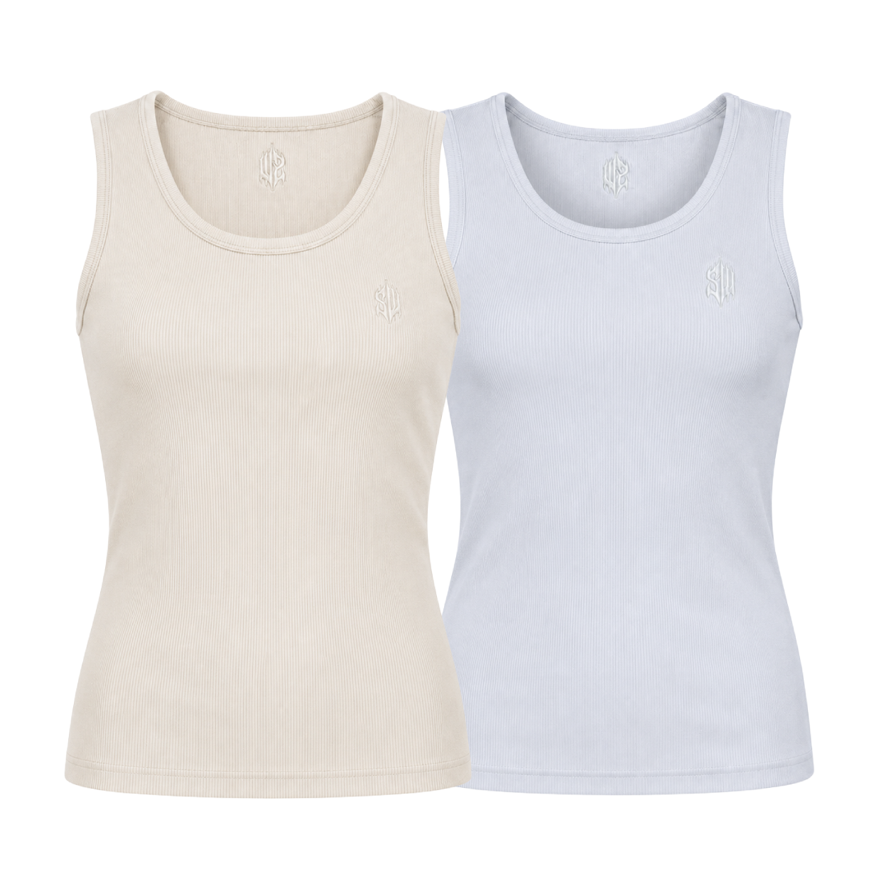 Tanks Pack Beige & Bleu Silentworker